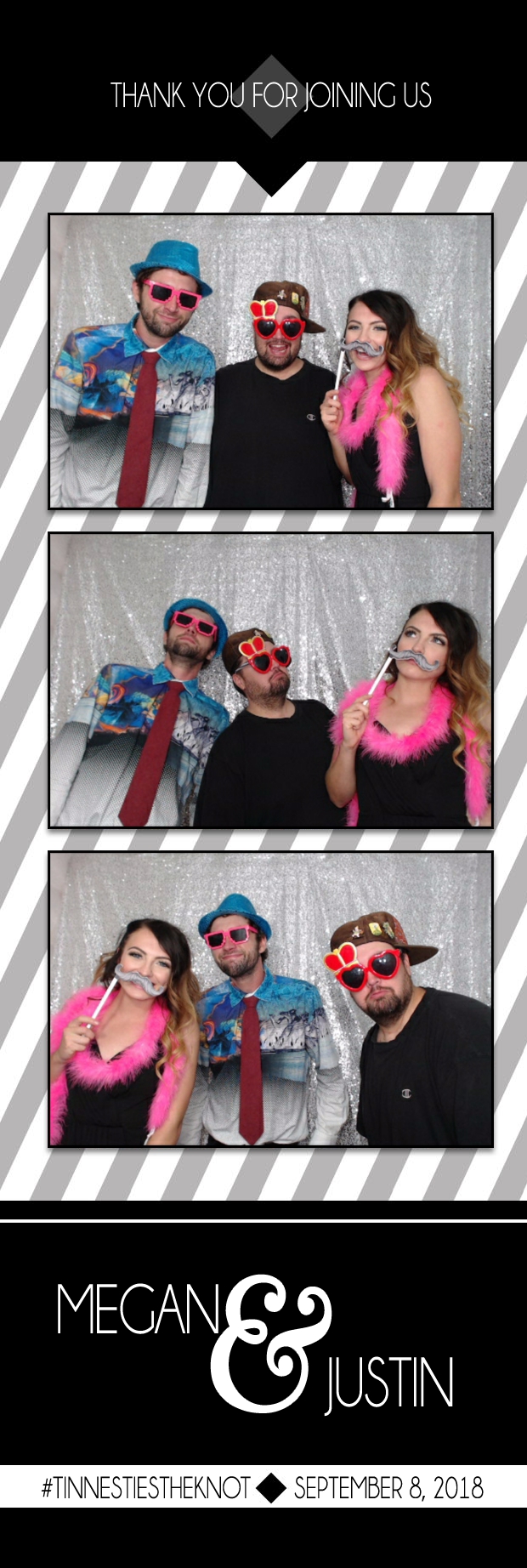 Megan and Justin's Wedding | View more photos from the event at gallery.photoboothbillings.com/u/PhotoBoothBillings/Megan-and-Justins-Wedding